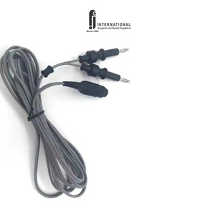 Venta caliente de alta calidad reutilizable Europeo Americano pinzas bipolares base superior de instrumentos quirúrgicos con cable de silicona - Product Image 2
