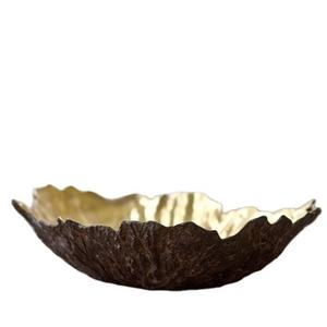 Bol de service à fruits en aluminium de qualité exclusive idéal pour la vaisselle à la maison et la table Bol en métal élégant pour le chocolat et les dattes - Product Image 1