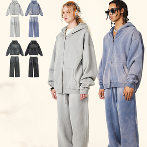 Conjunto de Dos Piezas de Alta Calidad para Hombre, Chaqueta con Capucha Acolchada Estilo Americano para Invierno, Pantalones Casuales Rectos, Gran Venta - Product Image 1