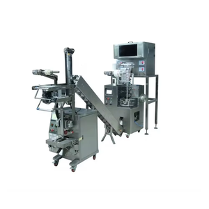 Machine à emballer les sachets de thé pyramidaux Machine à emballer les sachets de thé triangulaire Machine pour l'emballage du thé - Product Image 5