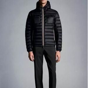 เสื้อแจ็กเก็ตบุรุษ,เสื้อบับเบิ้ลเป่าลมสำหรับกิจกรรมกลางแจ้งพร้อมฮู้ดเสื้อแจ็คเก็ตดีไซน์โลโก้สุดอบอุ่นดีไซน์แบบเฉพาะสำหรับผู้ชาย - Product Image 5