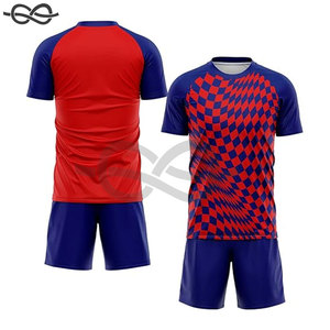 Maillot de football classique T-shirts de football respirants Vêtements de football Uniforme de football Kit d'uniforme de football réel Maillot de football - Product Image 3