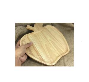 จานไม้ธรรมชาติจานหมีรูปดาวสำหรับเด็กทรงกลมและราคาดีที่สุดงานฝีมือจากธรรมชาติ - Product Image 4