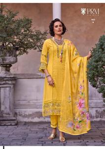 Design imprimé numérique Vêtements de fête pour adultes Kurta Set Muslin and Lace Work collection By Maruti Fashion - Product Image 2