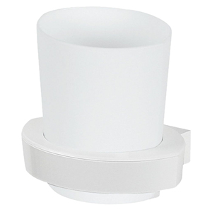 Spirella Colección Limón, Portacepillos de Dientes 11x8.5x9.5, ABS y Polipropileno, Blanco - Product Image 1