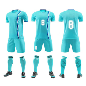 Logo personnalisé de haute qualité ensemble d'uniformes de football à séchage rapide vêtements de sport de football - Product Image 1