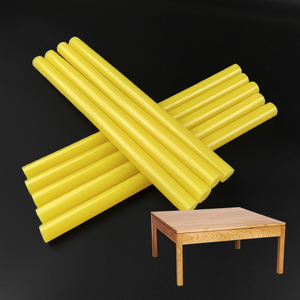 Fourniture d'usine Grands bâtons de colle chaude Bâtons de colle thermofusible 18mm * 300mm Bâtons de pistolet à colle chaude à usage industriel jaune - Product Image 5