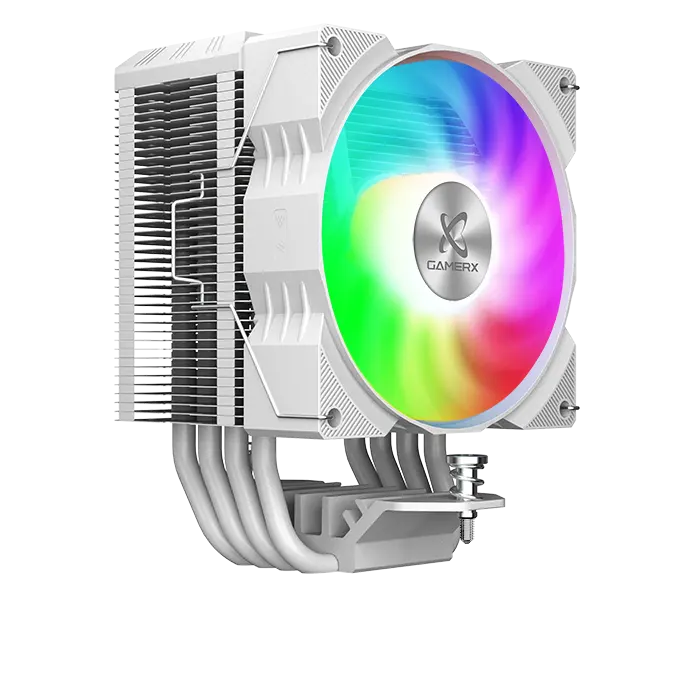 Temperature Display CPU Cooler ARGB high-performance fan 4 heat pipes