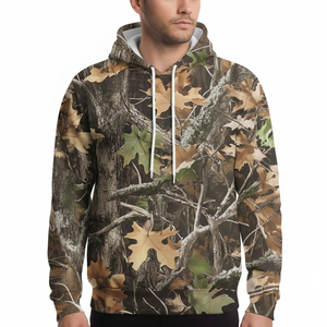 Vente en gros de sweats à capuche de chasse pour hommes de haute qualité, impression numérique d'hiver, respirants et à séchage rapide, sweats à capuche de chasse pour garçons - Product Image 1