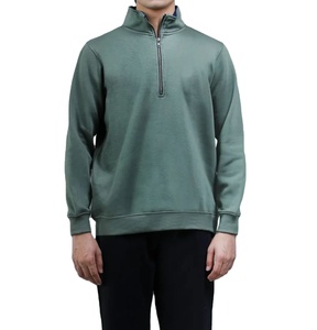 Sudadera de hombre con media cremallera, último diseño, forro polar de alta calidad. - Product Image 1