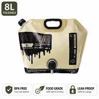 Pochettes souples personnalisées en PE de 5L à 15L avec bec verseur, qualité alimentaire, pour jus, bière, vin et autres boissons