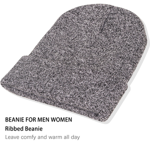Bonnets OEM personnalisés avec logo personnalisé Fabricant de bonnets en tricot doublés de satin Bonnets brodés vierges par sublimation - Product Image 6
