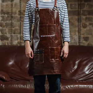 Tablier croisé de dos de bavoirs d'adulte de mode réglable de taille adulte de haute qualité avec des poches LPN-0027 - Product Image 5