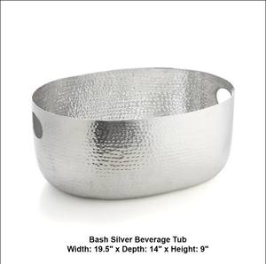 ชามอลูมิเนียมลายดอกไม้สีเงินสำหรับตกแต่งดอกไม้สดและสีเขียวดีไซน์หรูหรา - Product Image 2