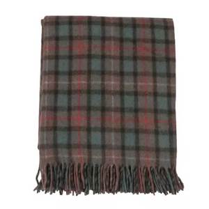 Manta de lana desgastada de caza Fraser acogedora de la mejor calidad, encanto rústico para cabina o sofá - Product Image 5