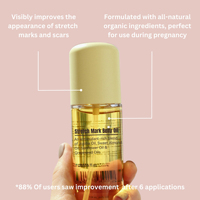 Huile Anti-Vergetures Marque Privée Jojoba & Amande Douce Huile Ventre Logo Personnalisé Maternité Massage Corporel Anti-Vergetures