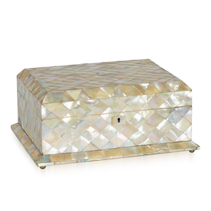 Manufacturer Luxury Mother of Pearl Jewelry Box Latest Design <b>Wooden</b> Jewellery Box Wholesale Supplier Top <b>Sale</b> - Product Image 2