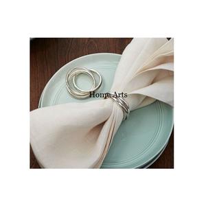 Anneaux à serviettes en aluminium au design classique, forme ronde, taille personnalisée, anneaux à papier de soie aux prix les plus bas - Product Image 1