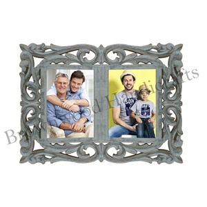 Display Precious Moments with Stylish Grey Finished MDF Wood <b>Collage</b> Photo <b>Frame</b> for Online Sellers Direct Factory Supply - Product Image 3