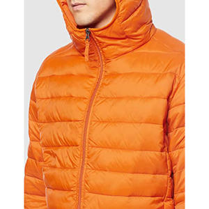 Chaqueta Acolchada con Capucha para Hombre, Resistente al Viento, Ligera, Abrigo de Plumón, Ropa de Invierno para Exteriores - Product Image 5