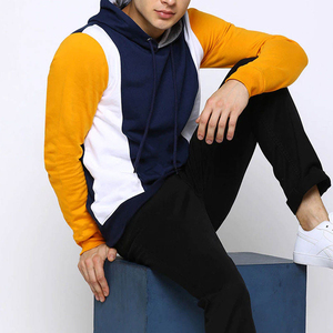 เสื้อฮู้ดดี้ผู้ชายสไตล์ลำลองสำหรับฤดูหนาว ราคาขายส่ง ผ้าฝ้าย 100% มีซิปและฮู้ด พร้อมตัวเลือกโลโก้แบบกำหนดเอง เสื้อฮู้ดดี้แฟชั่น - Product Image 4