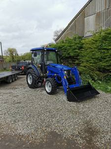 LOVOLTE254R 25HP 4WD Farm <b>Tractor</b> <b>Trailer</b> with Motor Quick Attach Loader & Standard Bucket 2000kg Capacity High Productivity - Product Image 6