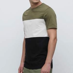 Offre Spéciale T-shirts pour hommes tricotés de qualité supérieure broderie Logo manches courtes conception personnalisée t-shirts fournisseur de BD - Product Image 4