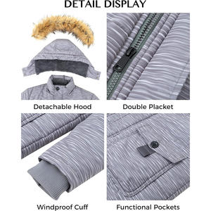 Chaqueta Parka Personalizada para Hombre con Interior Grueso, Estructura Resistente al Viento, Movimiento Flexible y Producción Profesional - Product Image 6