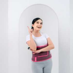 Corset de maternité en éponge de nano-polyester, fabriqué en tissu respirant de qualité supérieure, antibactérien, absorbe rapidement la transpiration, neutralise les odeurs - Product Image 4