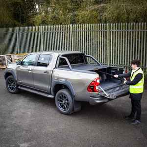Cubierta de Caja Enrollable (Negra) para Toyota Hilux Mk8-9 (2016 en Adelante) Doble Cabina - Product Image 5