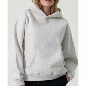 Sudaderas de Invierno para Mujer de Alta Calidad, 100% Algodón, Forro Polar Transpirable, Ecológicas, con Logotipo Frontal, Precio Bajo - Product Image 6
