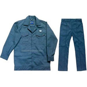 100% coton réfléchissant sécurité uniforme de travail antistatique fermeture éclair combinaison FR combinaison - Product Image 4