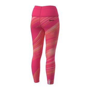 Calcetines tobilleros para mujer con 360 bolsillos, tela de punto elástica Coral Marble, 77% poliéster, 23% elastano, estampado por sublimación - Product Image 2
