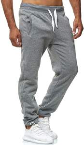 300 GSM polaire jambe droite survêtement pantalons de survêtement polaire survêtement pantalon bonne qualité empilé pantalons de survêtement hommes - Product Image 2