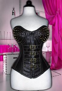 เสื้อรัดตัววินเทจสำหรับผู้หญิงขนาดใหญ่พิเศษชุดกระชับสัดส่วนเซ็กซี่ชุดรัดตัวโบรเคดแบบทันสมัยรุ่นใหม่ล่าสุด - Product Image 2