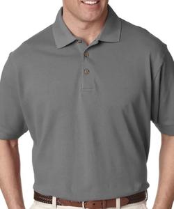 เสื้อเชิ้ตผู้ชายคลาสสิก ผ้าฝ้ายถักปิเก้ 100% สำหรับคอเสื้อ ลายเรียบ สไตล์ลำลอง ผ้าไม่ยับ น้ำหนัก 280 กรัม ย้อมสีพื้น - Product Image 3