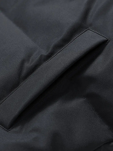 Chaqueta acolchada de burbujas de invierno de alta calidad para hombre, superventas, de cuero ligero regular con decoración de piel, calidez para exteriores - Product Image 5