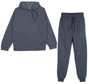 Conjuntos de Jersey de invierno de moda para hombres Nueva Sudadera con capucha roja Pantalones de marca negros Traje de Jogger informal Chándal Sudadera Mujer - Product Image 3