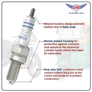 Bougie d'allumage pour accessoires de moto disponible prix de gros longue durée - Product Image 5