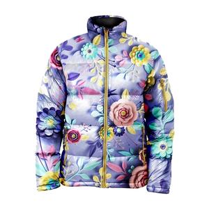 Veste matelassée imperméable coupe-vent à col montant pour homme, style streetwear d'hiver, faible MOQ, expédition rapide - Product Image 1