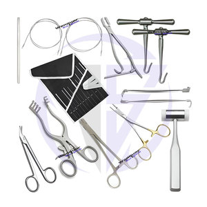 Gran oferta, Kit de instrumentos quirúrgicos ortopédicos de 13 piezas, recién llegado, juego de acero inoxidable veterinario para tratamiento de huesos de mascotas y animales - Product Image 2