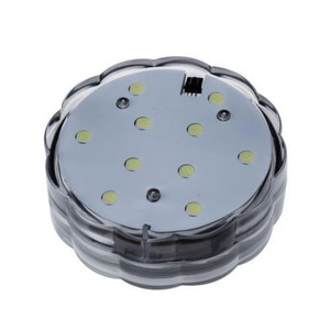 LED14 - Base lumineuse LED blanche avec télécommande RGB - 2.7 - Product Image 1