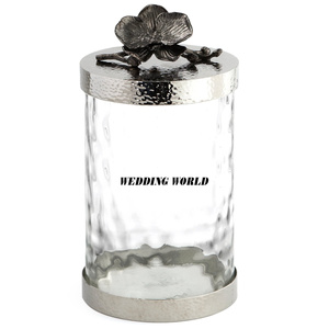 Ensemble de deux pots de bonbons taille personnalisée à la main concepteur pot de fruits secs forme ronde en gros Ramadan écrou serveur - Product Image 6