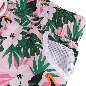 Venta al por mayor Casual al aire libre sublimación mujeres playa pantalones cortos Streetwear Slim moda mujeres playa pantalones cortos sublimación pantalones cortos - Product Image 4