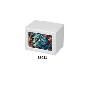 Hot Selling Black Cat With Beautiful <b>Butterfly</b> <b>Wood</b> Cremation Adult Urn For Human Ashes With Free Velvet Bag - Product Image 2