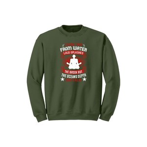 Sudadera de mezcla de algodón con temas de Buda Estampado Estilo informal 12 opciones de color 260-280 Colocación de diseño personalizable GSM pesado - Product Image 5