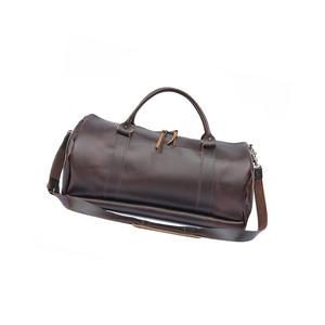 Bolsos verificados para mujer, bolsa de gimnasio de lona con compartimento para zapatos, bolsa de viaje de cuero genuino personalizable para uso diario - Product Image 4