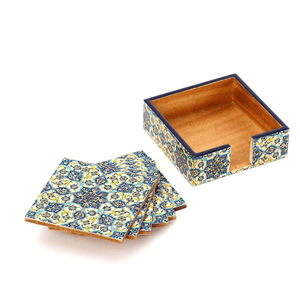 Sous-verre en bois MDF de haute qualité, design créatif, écologique, personnalisé avec impression sérigraphique, vaisselle de petit-déjeuner personnalisée - Product Image 4