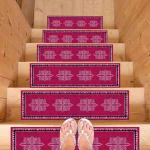 Vintage Printed Rug: Washable, Gift, Turkish, Personalized Design,Step Rug - Product Image 1