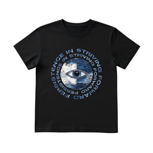 T-Shirt Unisex Casual di Alta Qualità 210GSM 100% Cotone con Logo Stampato in Serigrafia e DTG sul Davanti - Product Image 2